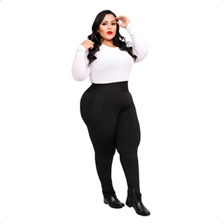 Calça Grande Legging Plus Size Montaria c/Bolso / Calca Plus size / Legging de alta qualidade / Otimo acabamento