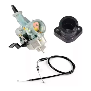 Carburador Cg 150 Titan 2004 - 2008 + Coletor + Cabo Acelerador Kit
