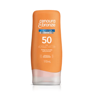 Protetor Solar Corporal Creme Fps50 Cenoura Bronze 110Ml