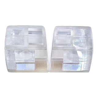 Par Lente Lanterna Traseira Cristal Fiat Uno Anos 84/03