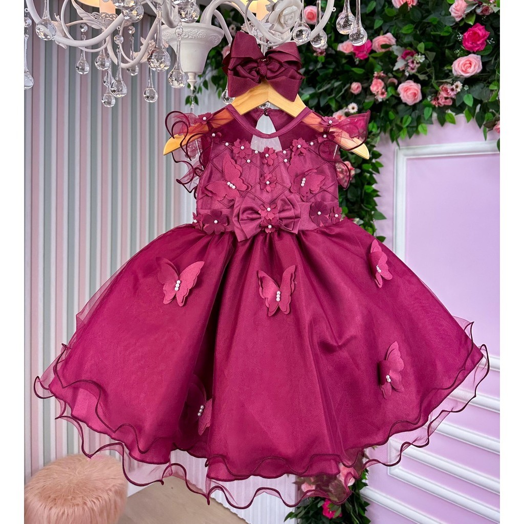Marie Dress - Marsala main image 1