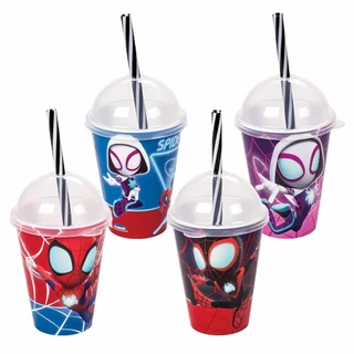 Copo Shake Spidey Amazing Friends 280 Ml Mescladas