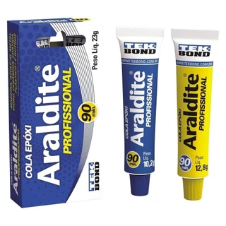 Cola Araldite Tekbond Profissional 90 Minutos 23g - Embalagem com 6 Unidades em Oferta na Shopee
