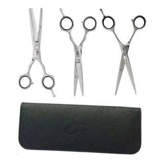 Kit Tesouras Umi Uso Profissional Salão brinde Estojo