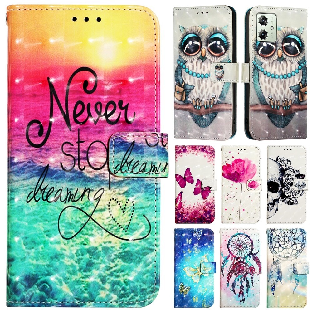 GOKEN Cover Per Motorola Moto G75 - Custodia Libro Magnetica - Foto 5