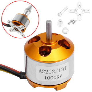 A22212 1000Kv Helicóptero De Avião Quadcopter Drone Outrunner Motor Brushless