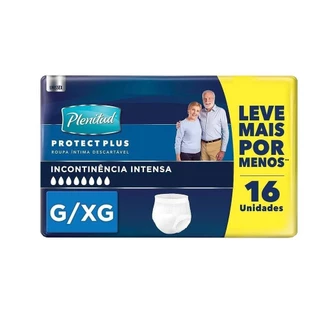 Fralda Geriátrica Plenitud Active Plus Mega G-xg 16 Unidades em Oferta na Shopee