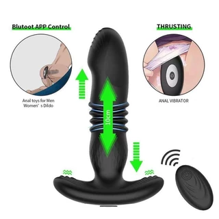 plug anal vibrador Extensão De plug anal Controlada Remotamente E Vibração De Contração De Produtos Sexuais Adultos Masculinos Femininos