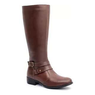 Bota Montaria Feminina Em Couro ,confortável Super Promoção