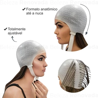 Touca Tratamento Mechas Luzes Reflexo Profissional em Oferta na Shopee