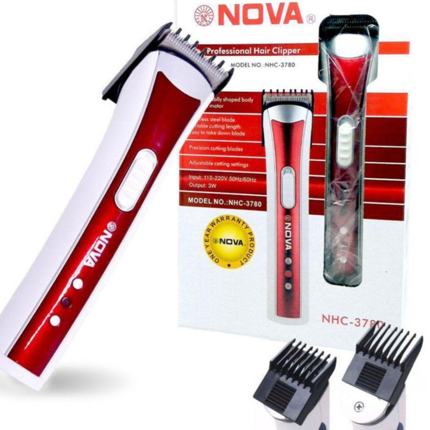 Máquina de Cortar Barba e Cabelo Profissional 3 em 1 Maquininha Aparador e Depilador de Pelos