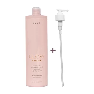 Kit Braé Glow Shine Condicionador 1L + Pump