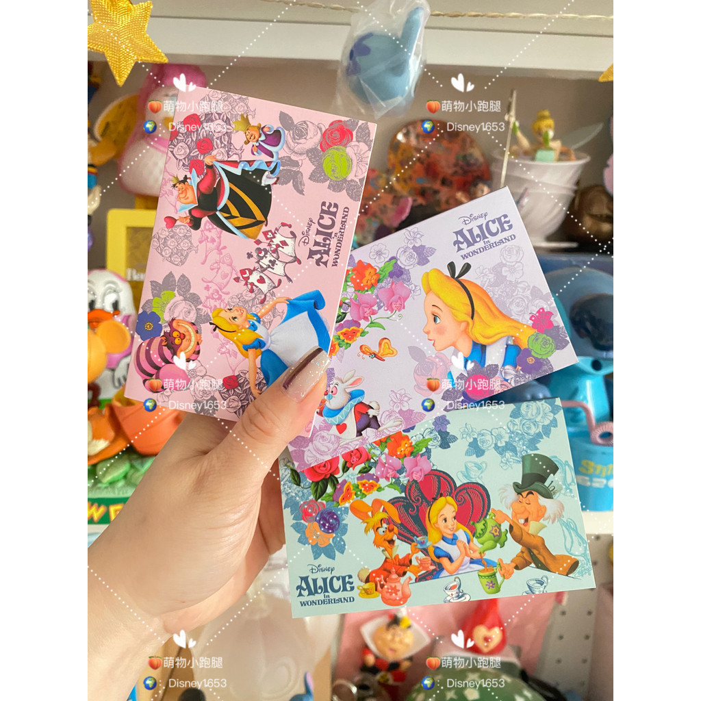 Disney Edição Limitada Fabricada no Japão Edição Limitada Alice Notepad Color Page