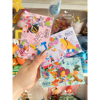 Disney Edição Limitada Fabricada no Japão Edição Limitada Alice Notepad Color Page