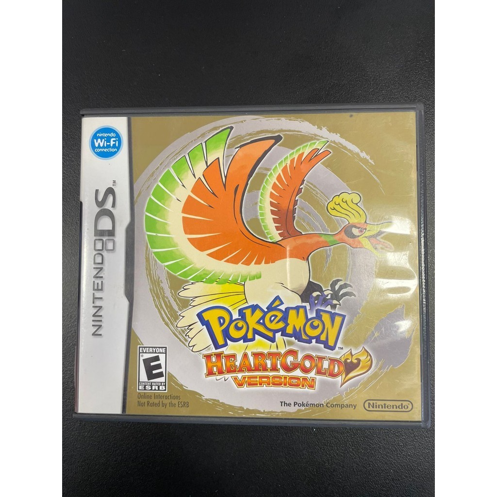 Jogo Pokemon HeartGold Version DS (CIB)