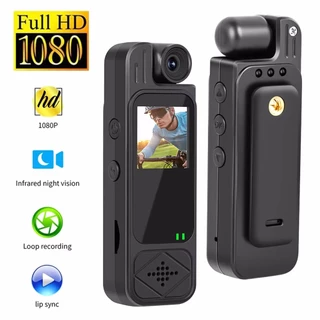 Mini Câmera 4K HD Câmera Esportiva Infravermelha Visão Noturna Gravador De Vídeo Digital Bodycam Pequena Filmadora