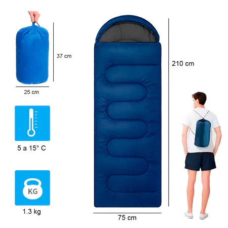 Saco De Dormir Colchão Acampamento Com Bolsa De T ...