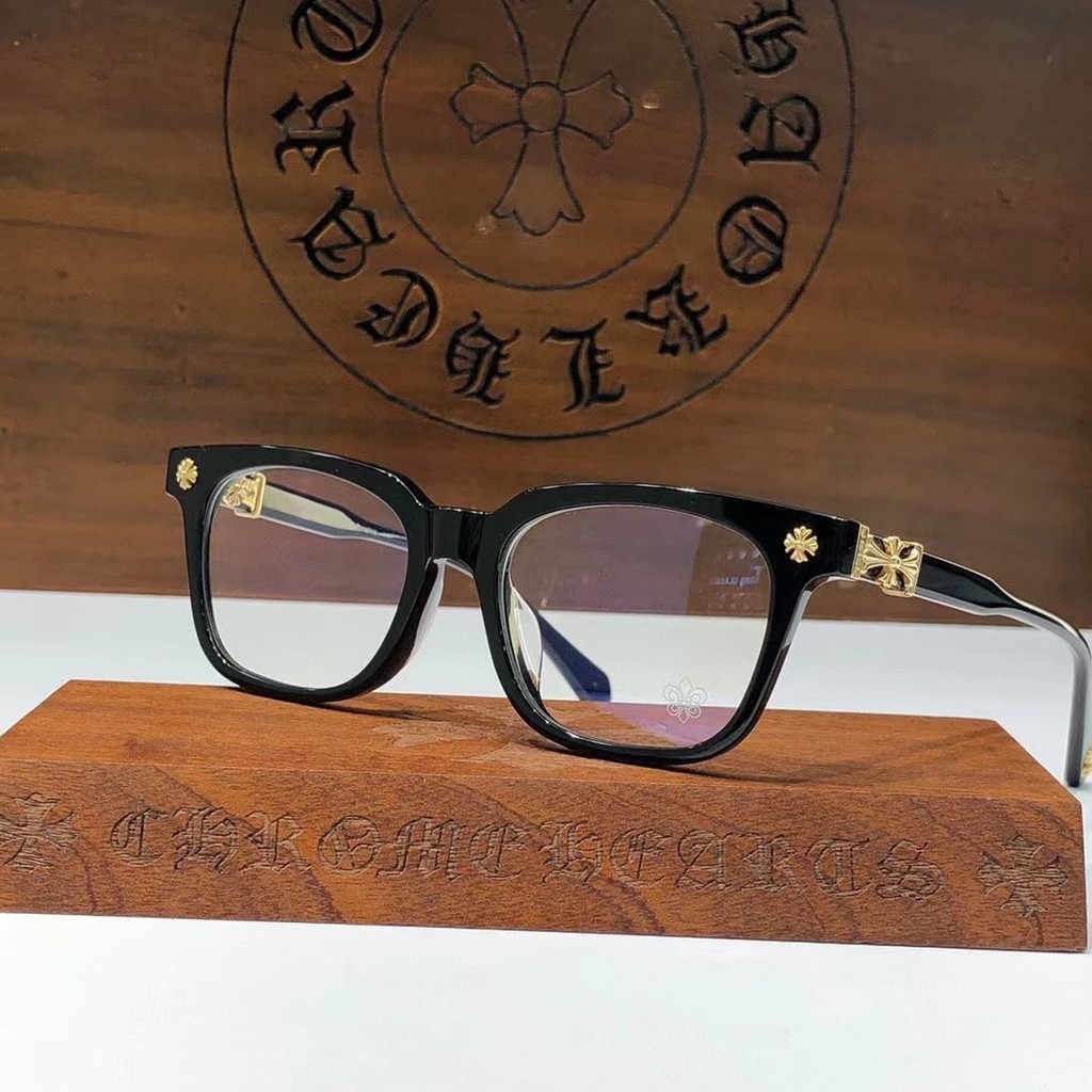 Chrome Hearts COXUCKER armação grande clássica simples e elegante ...