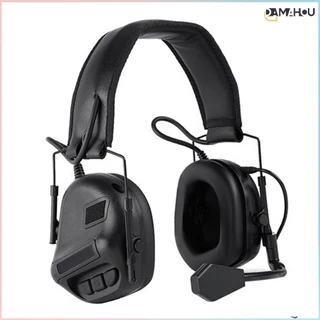 Fone De Ouvido Tático Para Jogos Com Chip De Quinta Geração Design Removível Táticos De Caça
