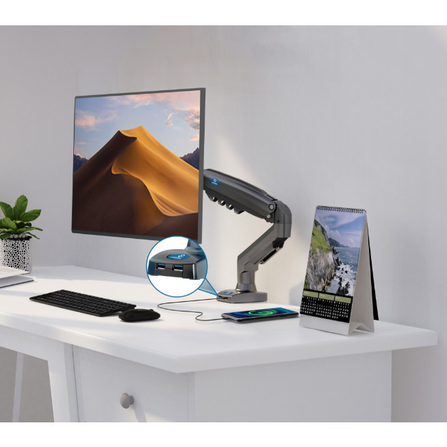 Suporte onistek North Bayou Nb / OBERON De Mesa Para Tv/monitor De 17 Até 30 Preto