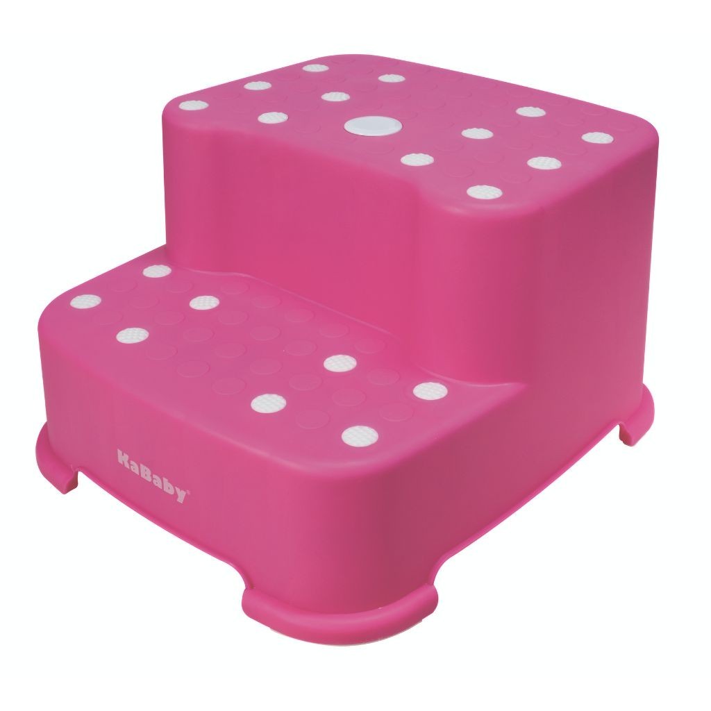 Banquinho de Banheiro 2 Degraus Rosa | Shopee Brasil