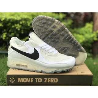 N-I-K-E Air Max 90 Terrascape Sail/Black-Sea Glass Sports Running Shoes