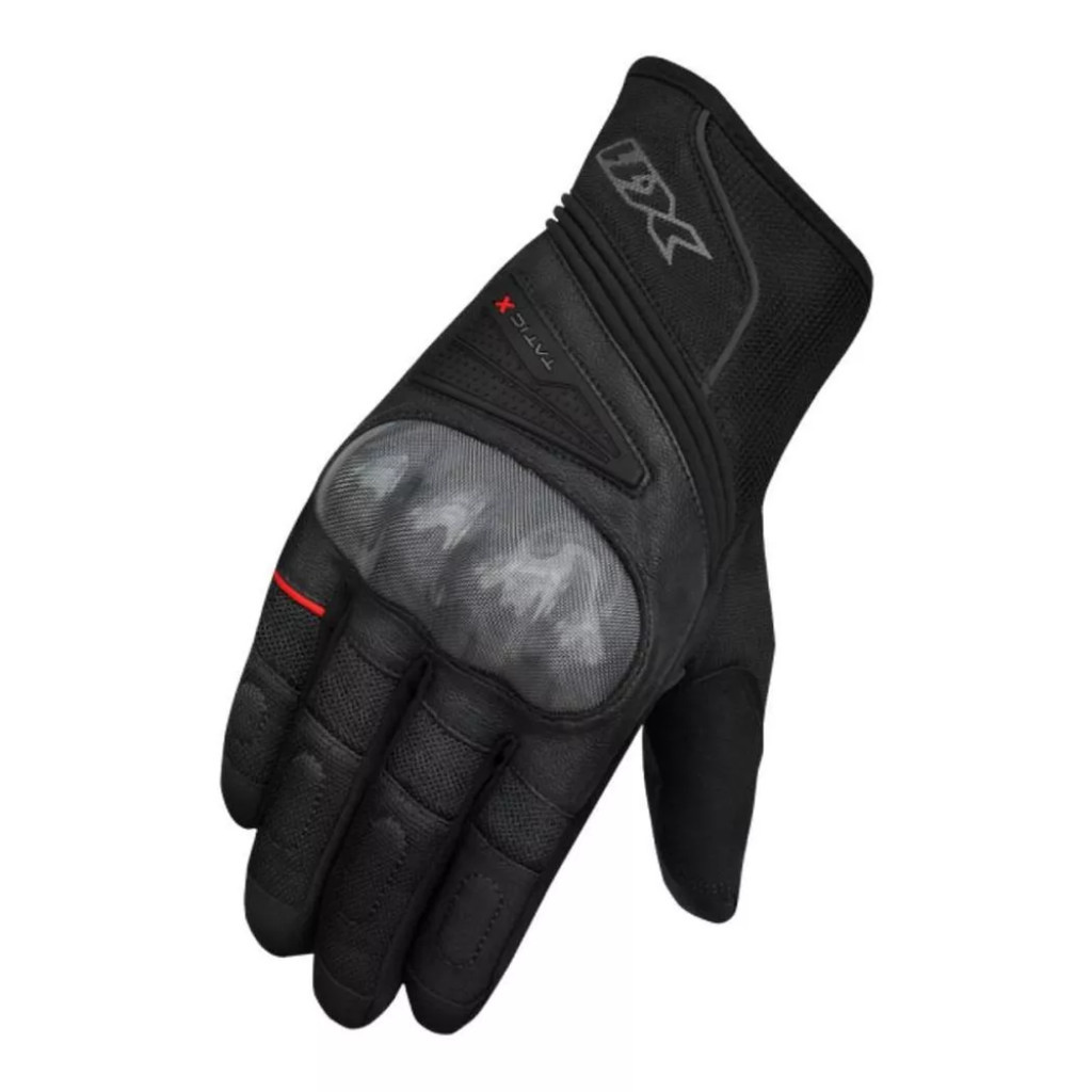 Luva Tatic X Moto Motoboy Motoqueiro Proteção Frio Preta Tamanho P