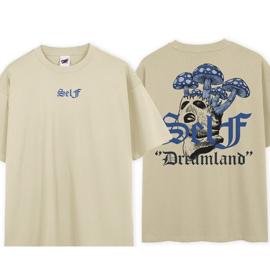 Camiseta Oversize Self Dreamlan Gangster New Streetwear