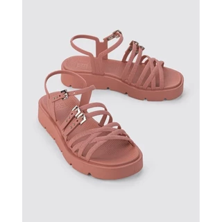 Sandália Feminina Adulto Flatform Zaxy Sparkle