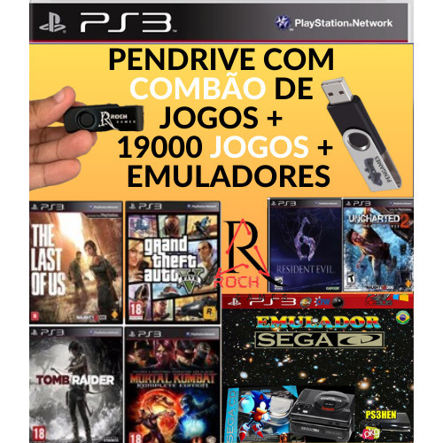 PENDRIVE HEN 4.93 PARA PS3: TENHA ACESSO A MAIS DE 19 MIL JOGOS E