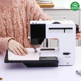 Máquina De Costura Multifuncional Com 38 Pontos , Bivolt (110V/220V) , Extensor E Várias Funções