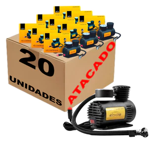 20 Mini Compressores de Ar Automotivo 12v Tech One Atacado