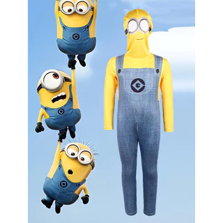 Despicable Me Minions Minions cosplay cosplay Jumpsuit Performance de palco Fantasia Minions
