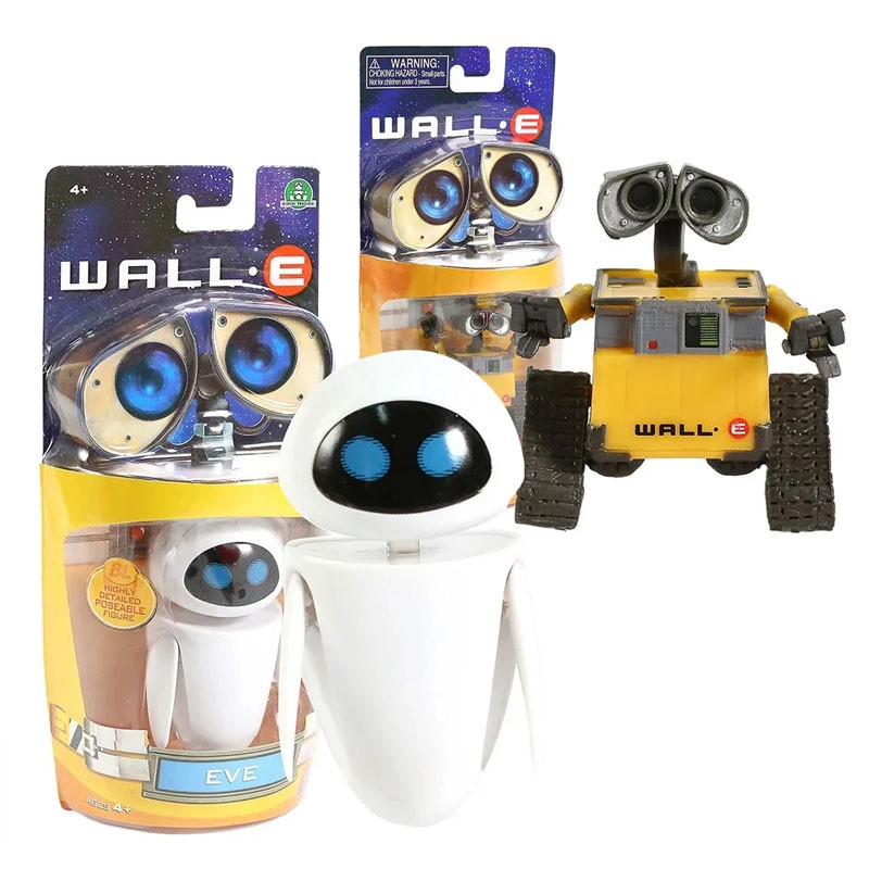 Wall E EVE Walle Robot Articulado Ação Figura Modelo De Brinquedos Kids Gift