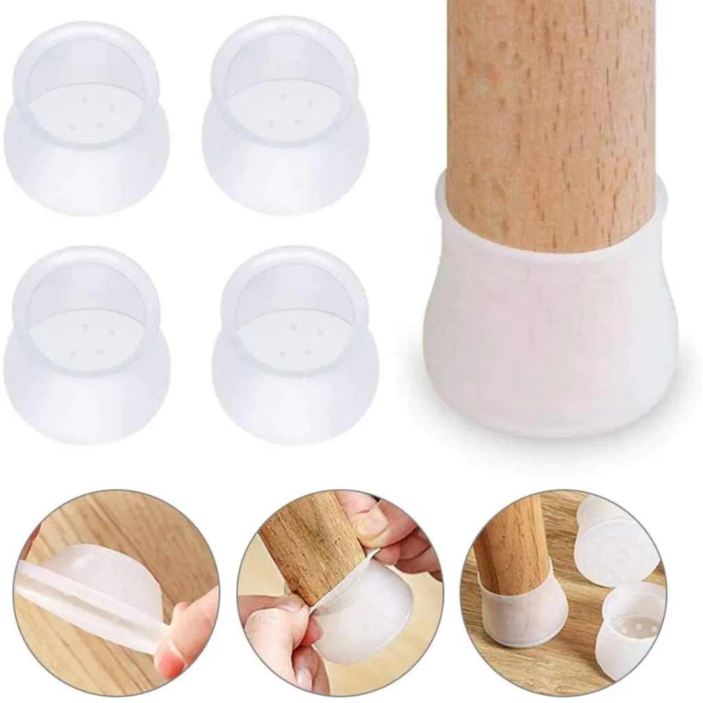 Protetores de silicone redondos
