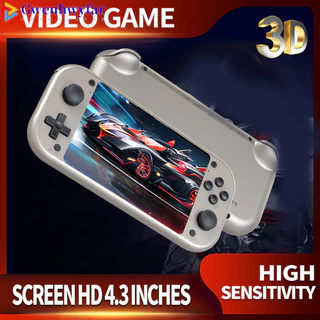 GWEN M17 Console De Jogo Portátil 4K HD 4.3-Inch De Tela Recarregável Para Crianças Homens Mulheres
