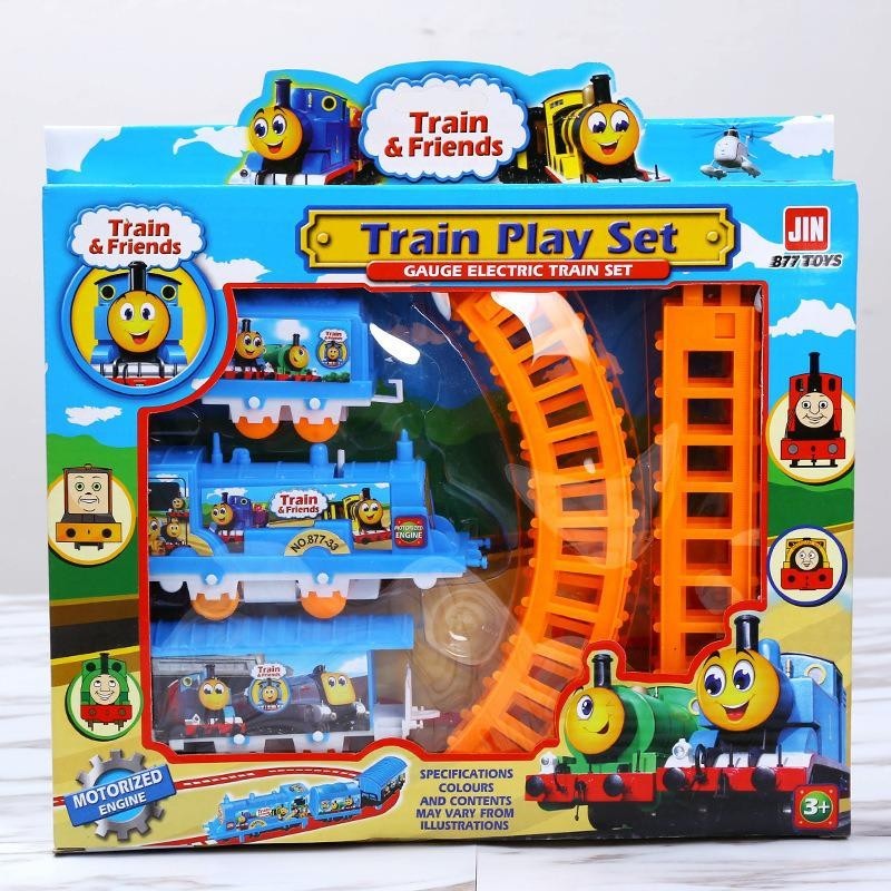 Brinquedo Para Crianças Thomas Elétrico Pequeno Trem De Pista De ...