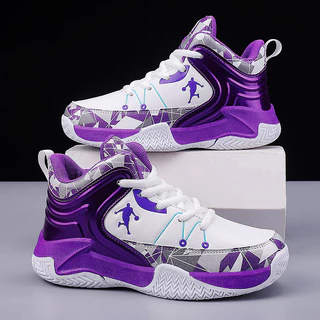 Sapatos De Basquetebol Para Crianças Treinamento Estudantes De Campo Indoor Tênis De Alta Qualidade Sem Escorregamento Kids Basktball