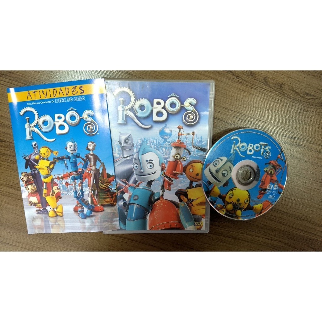 DVD ROBÔS - ORIGINAL | Shopee Brasil