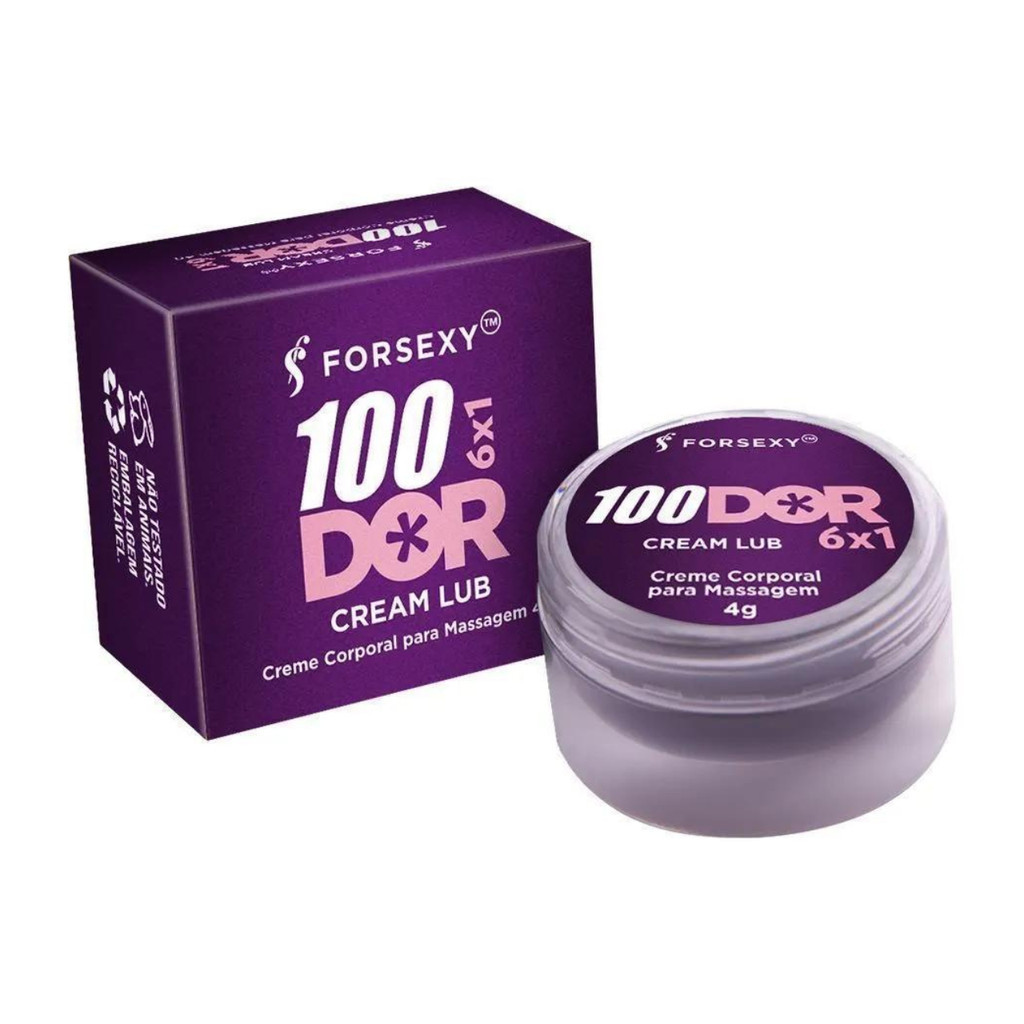 Creme 100 dor 6 em 1 Dessensibilizante para Sexo Anal un | Shopee Brasil