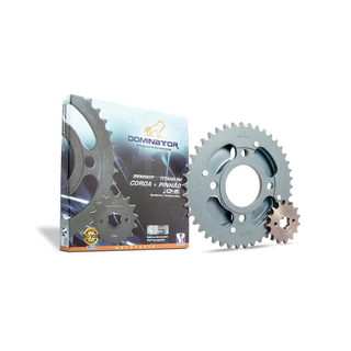 Semi Kit Relação Transmissão Kansas 150 Aço 1045 Vulcanbor