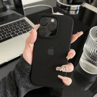 For iPhone 15 14 Pro Max 15Plus 15Plus 15Plus Capa De Silicone Líquido À Prova De Queda Macia Traseira 14Plus