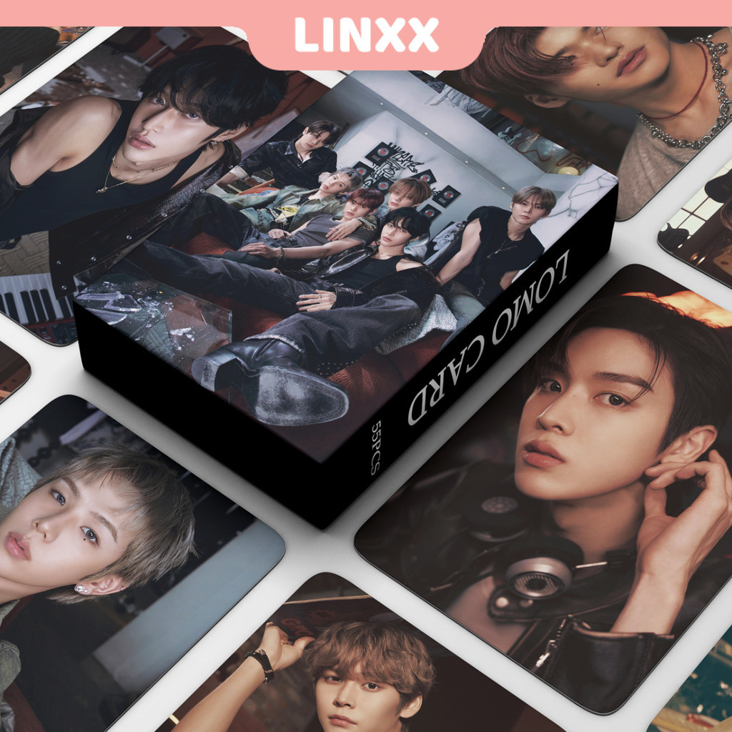 LINXX 55 Pcs RIIZE RIIZING Álbum Lomo Card Kpop Photocards Série