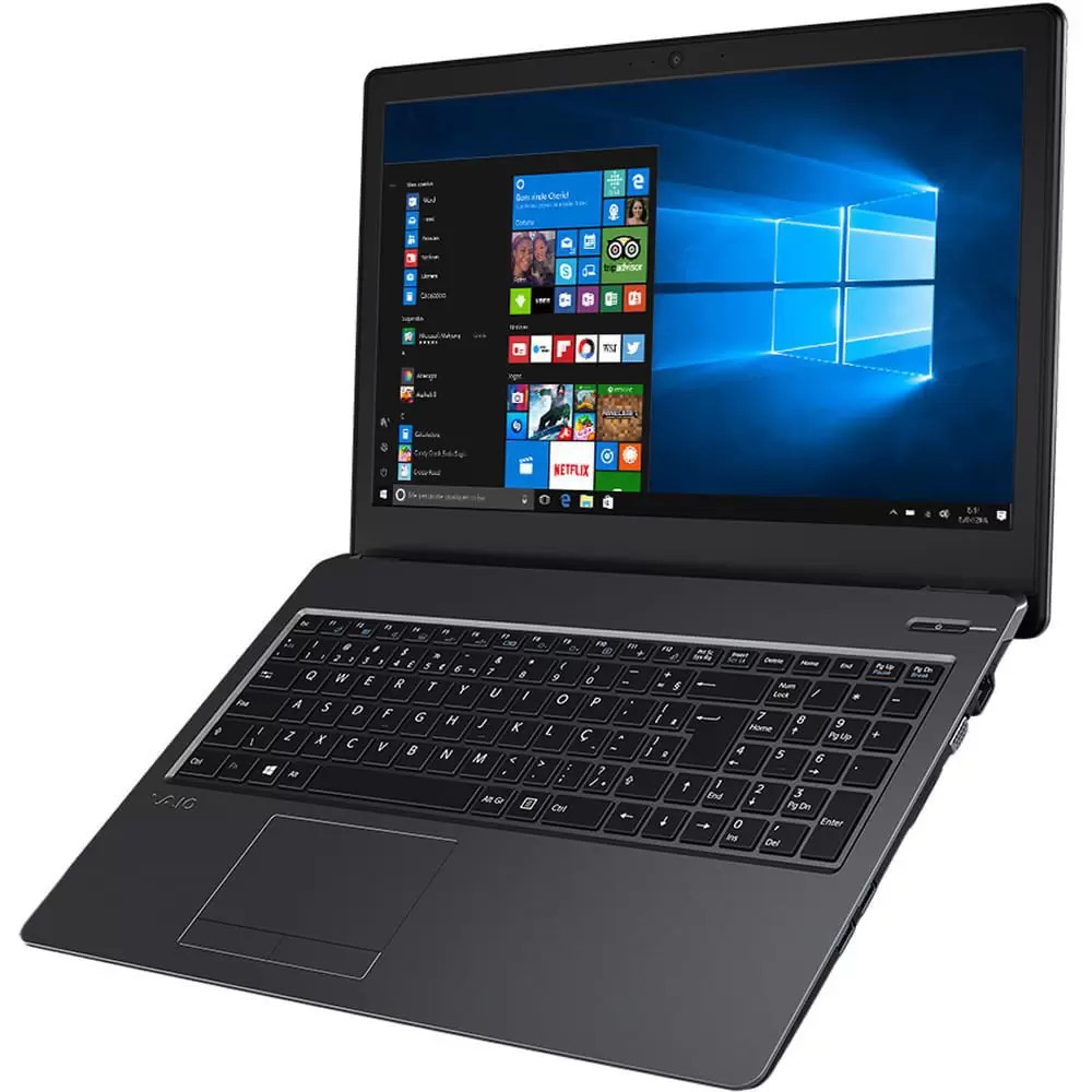 Notebook Vaio Fit 15s Intel Core i7 7ª i7-7500U Geração VJF155F11X