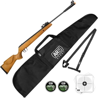 Kit Carabina 5.5 Tag Montana Mag Mola 60kg Capa Bandoleira