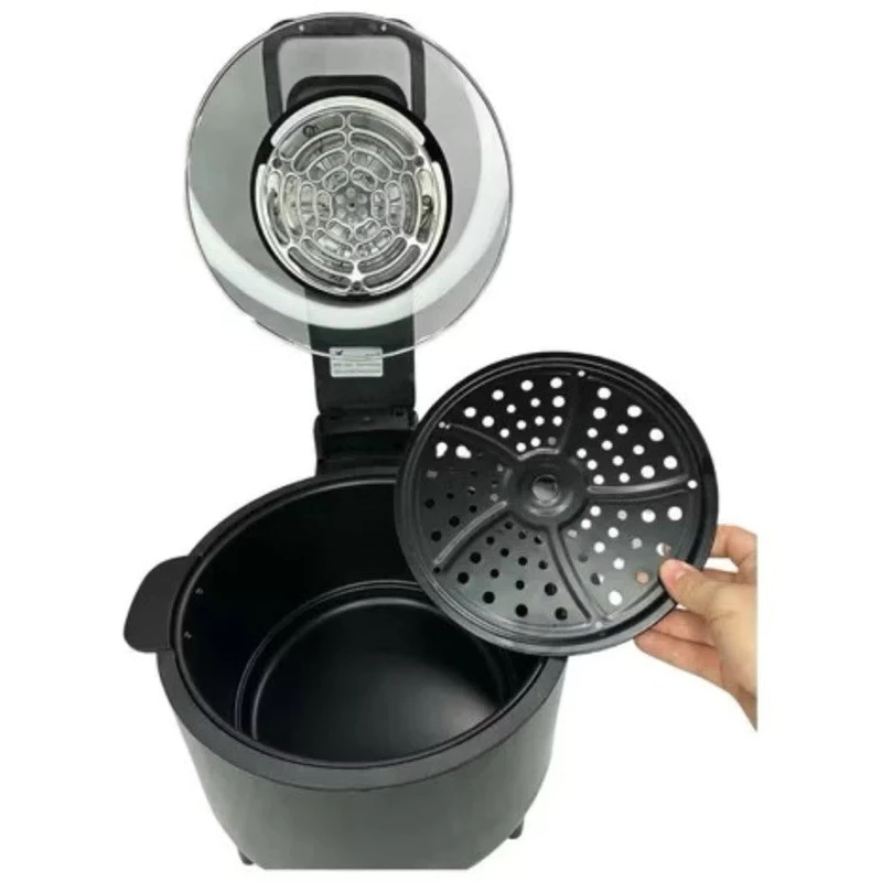 Fritadeira Elétrica Touch Visual Multifuncional air fryer Grande Capacidade 10L 110v 220v envio imediato