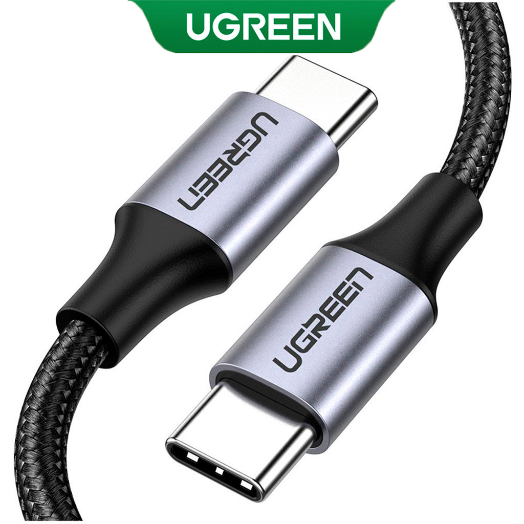 UGREEN Cabo Usb C Macho/Macho 2 Metros Preto