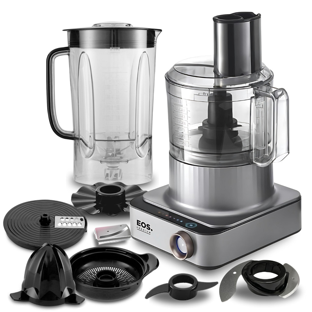 Multiprocessador 7 Em 1 Premium 1000w Eos Prata 2 Anos Garantia
