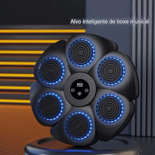 Máquina Inteligente de Boxe Soco Música Bluetooth Anti Estresse