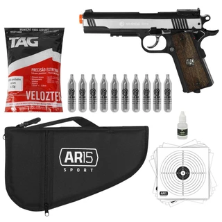 Airsoft 6mm 1911 Rossi Special Metal Wingun Co2 BBs Capa